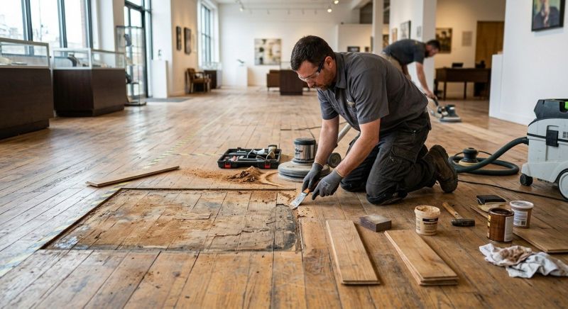 Wood Floor Service in Falls Church, VA