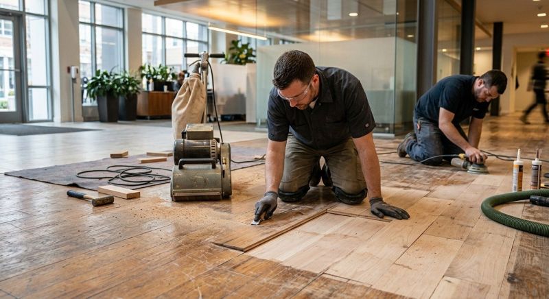 Wood Floor Service in Falls Church, VA