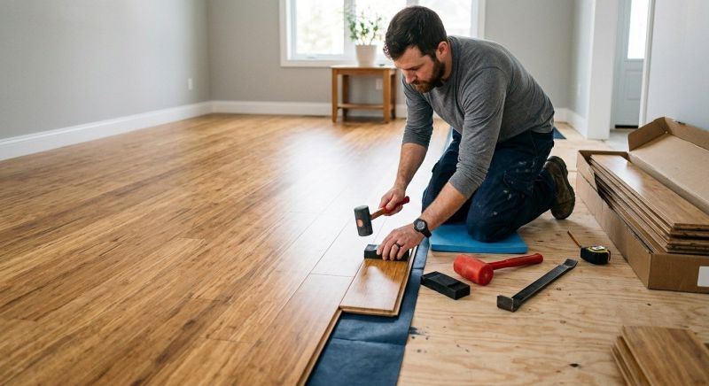 Bamboo Flooring Installation in Falls Church, VA