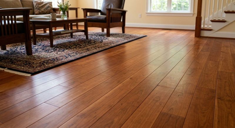 Cherry Floor Installation in Gaithersburg, MD