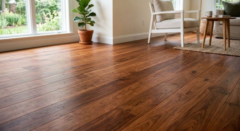 Cherry Floor Installation in Loudoun County, VA