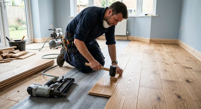 Hardwood Floor Installation in Ashburn, VA