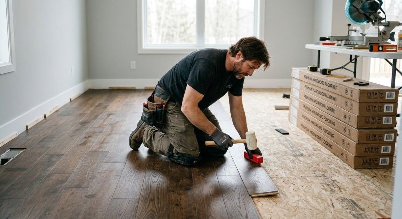 Hardwood Floor Installation in Germantown, MD