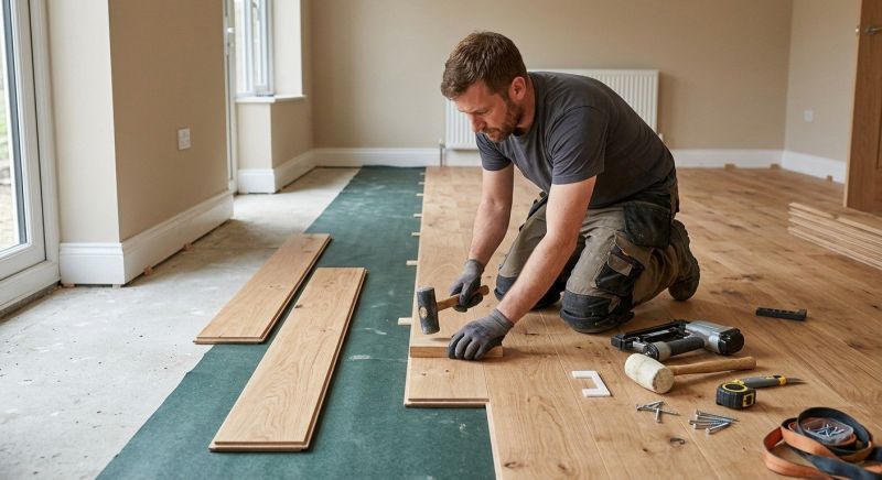 Hardwood Floor Installation in Potomac, MD
