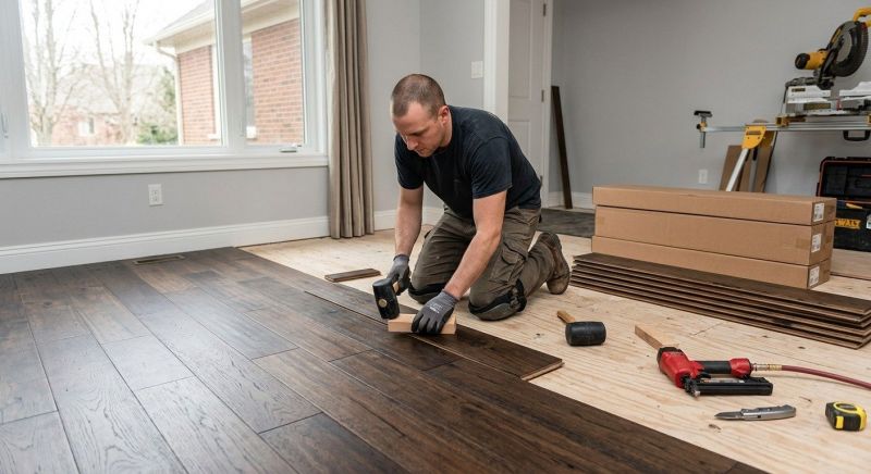 Hardwood Floor Installation in Potomac, MD