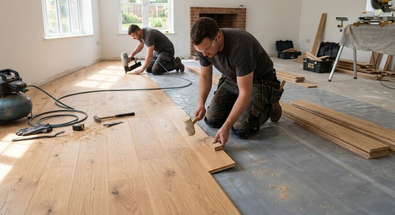 Hardwood Floor Installation in Prince William County, VA
