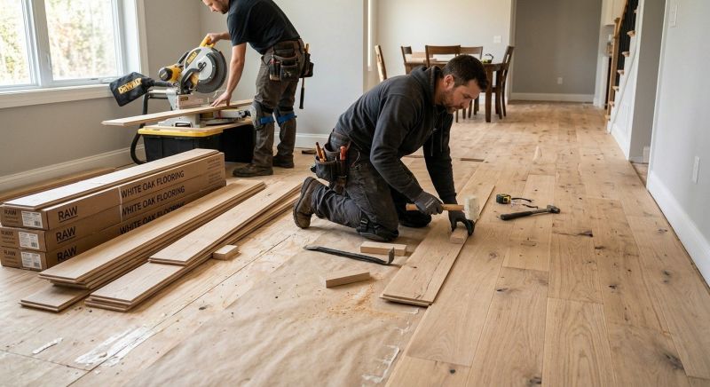 Hardwood Floor Installation in Temple Hills, MD