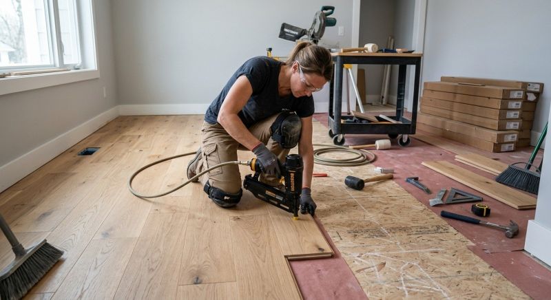 Hardwood Floor Installation in Woodbridge, VA