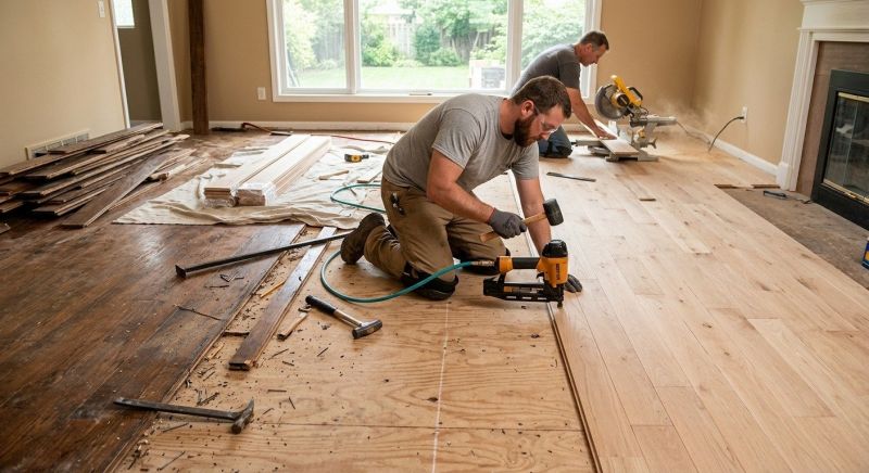 Hardwood Replacement in Ashburn, VA