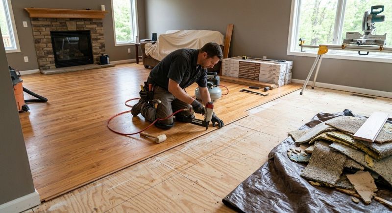 Hardwood Replacement in Ashburn, VA