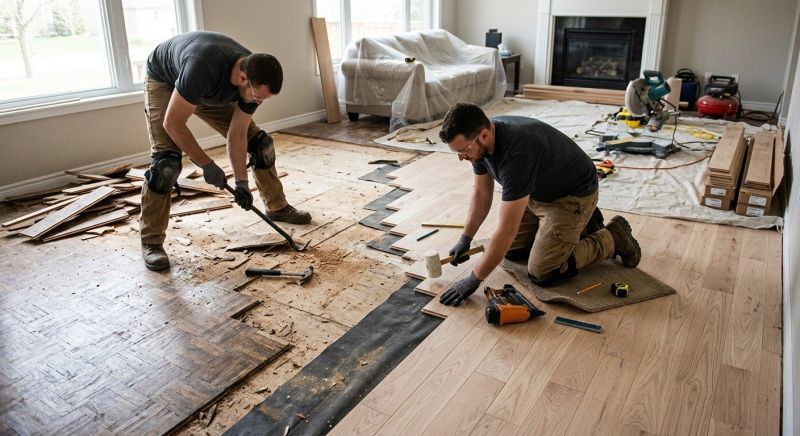 Hardwood Replacement in Charles County, MD
