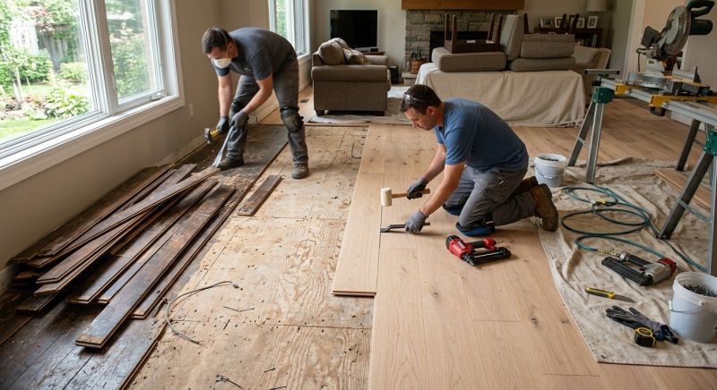 Hardwood Replacement in Montgomery Village, MD