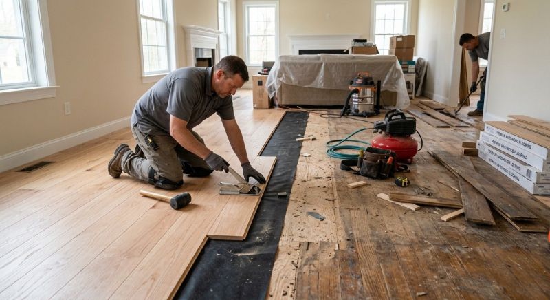 Hardwood Replacement in Montgomery Village, MD