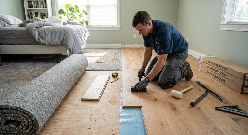 Hardwood Replacement in Prince William County, VA
