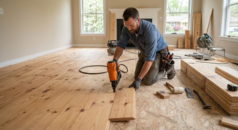 Maple Flooring Installation in Suitland, MD