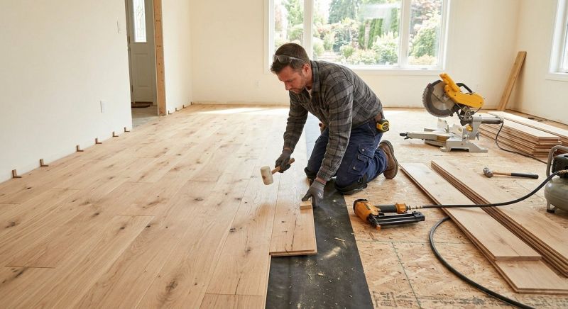 Oak Floor Installation in Dumfries, VA