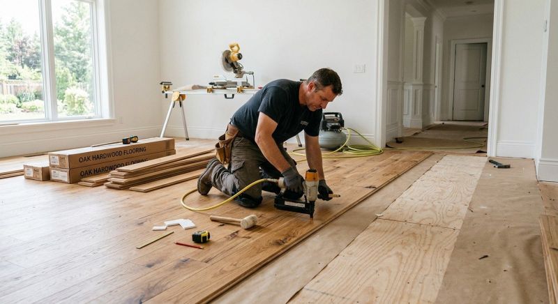 Oak Floor Installation in Prince Georges County, MD