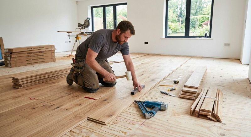 Oak Floor Installation in Upper Marlboro, MD