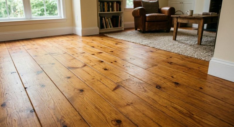 Pine Floor Installation in Falls Church, VA