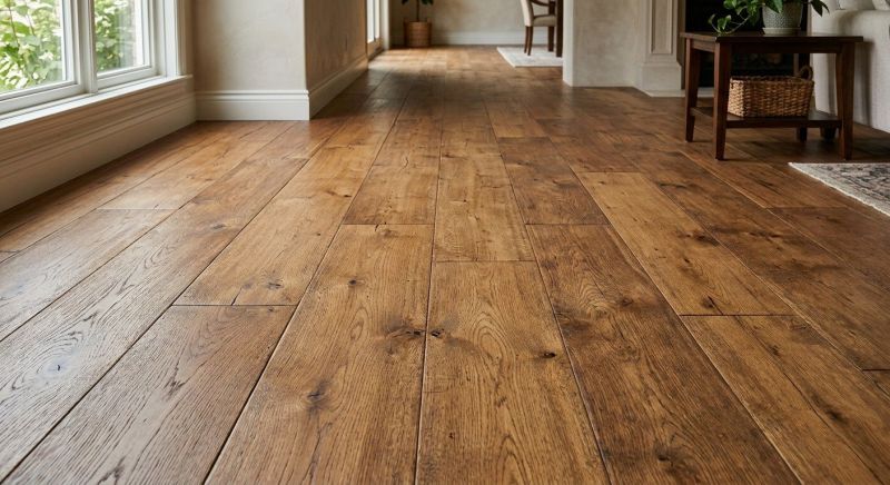 Wide Plank Floor Installation in Falls Church, VA