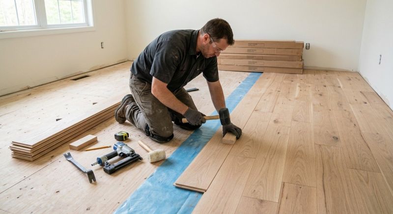 Wood Floor Replacement in Boyds, MD