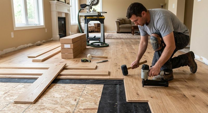Wood Flooring Installation in Cabin John, MD