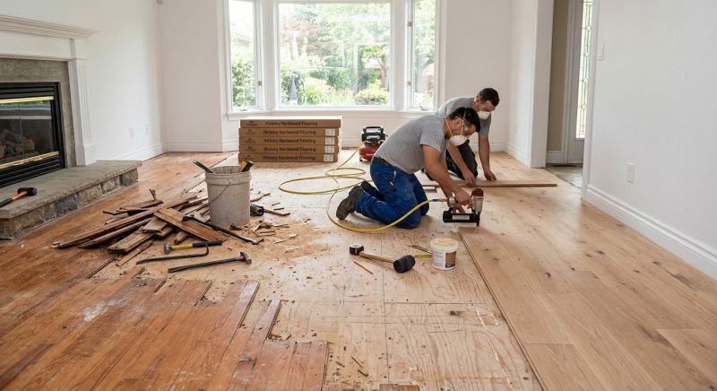 Wood Flooring Replacement in Fairfax, VA
